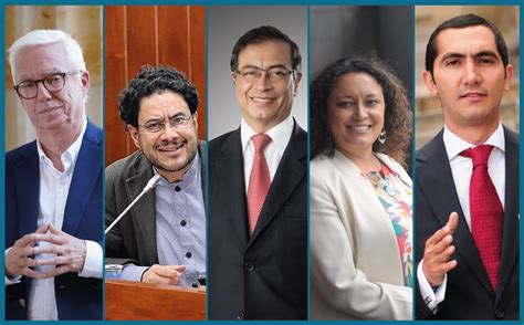 senadores de colombia actuales